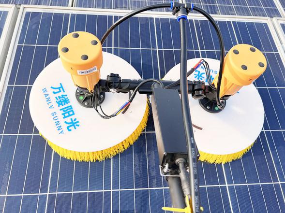 The Right Tools for Cleaning Solar Panels: Boost Efficiency & Protect Panels brush attachment