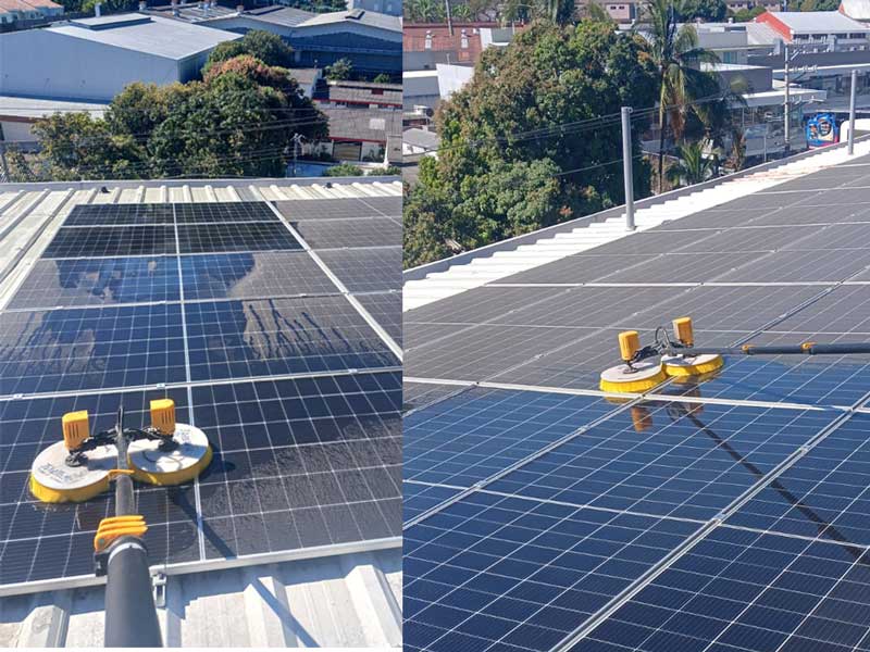 WANLV SUNNY Delivers Comprehensive Solar Cleaning Solutions to Salvadoran Client salvadoran client 2