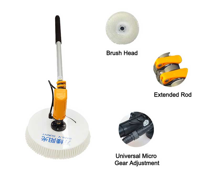 pv panel cleaning brush wls 3