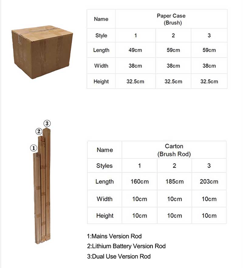 pv panel cleaning brush wls 3