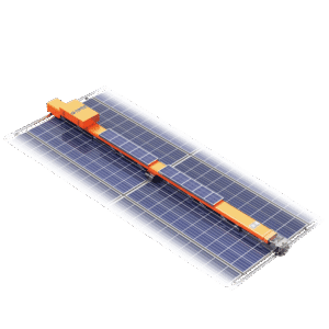 fixed solar panel cleaning robot wls 8
