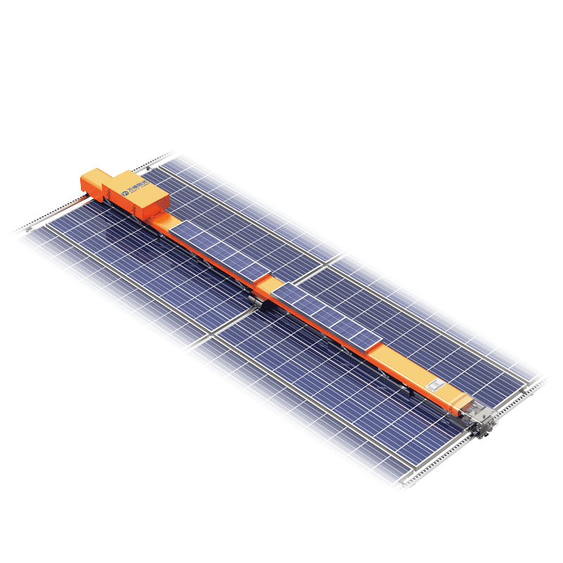 fixed solar panel cleaning robot wls 8