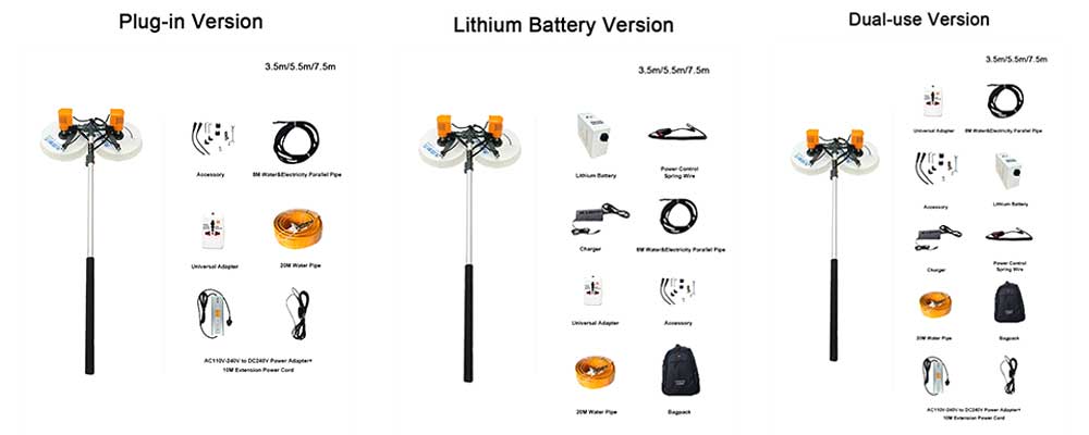 solar panel cleaning brush wls 4