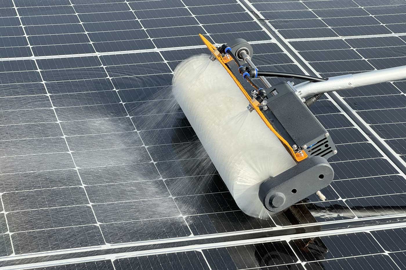 solar panel cleaning brush wls 5