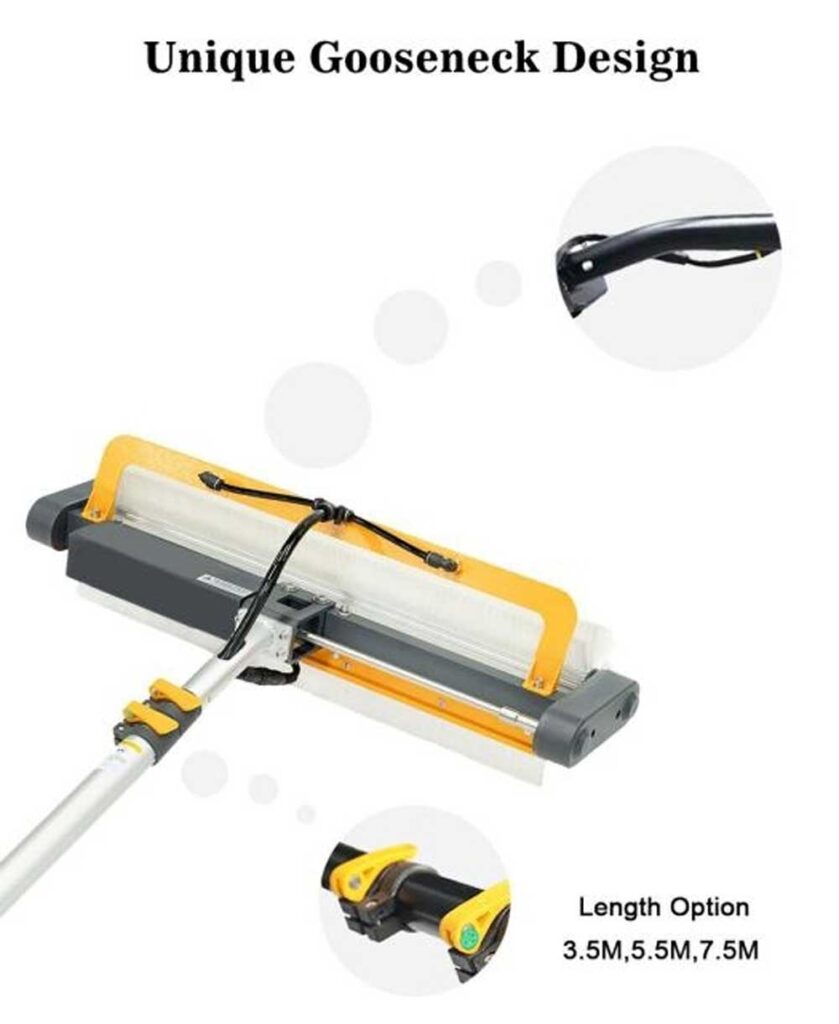 solar panel cleaning brush wls 5