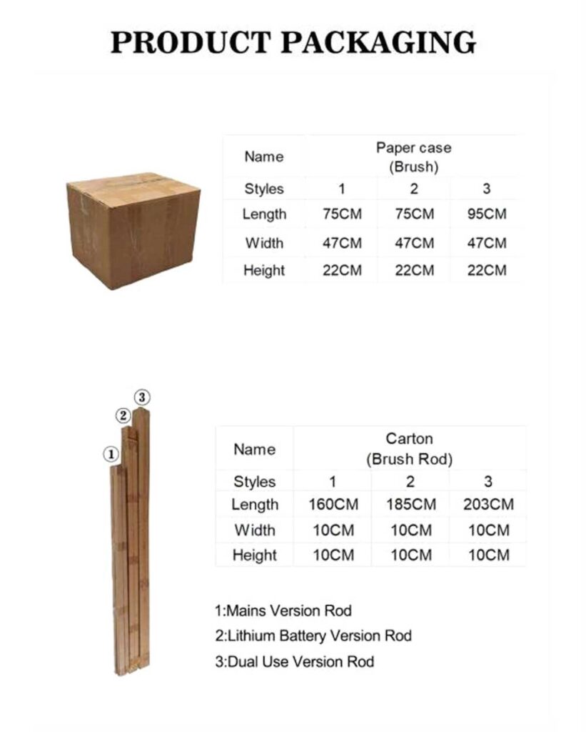 solar panel cleaning brush wls 5
