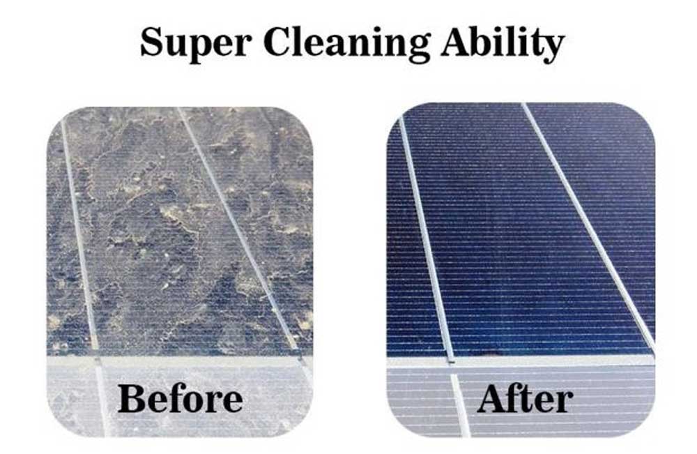 fixed solar panel cleaning robot wls 8dr xmgs