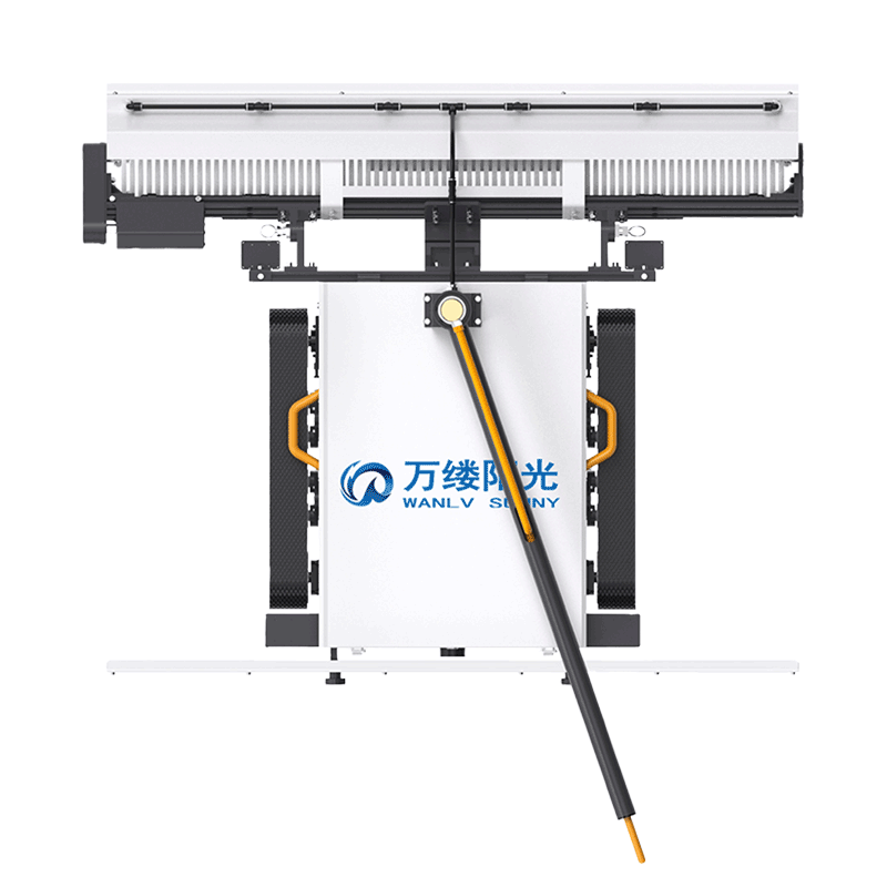 wls 7pro intelligent tracked solar cleaning robot